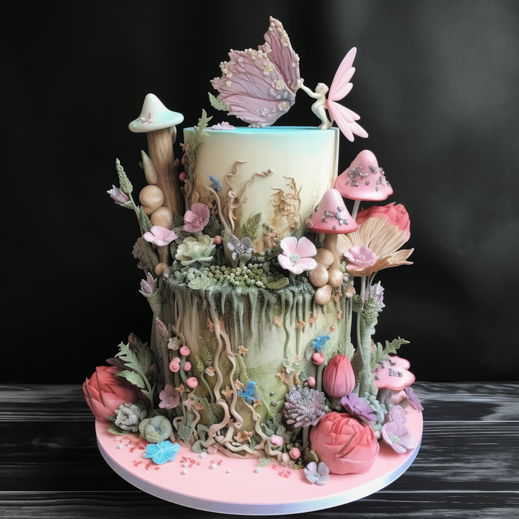 Enchanting Edibles: 10 Magical Fairy-Themed Birthday Cakes for a Whims ...